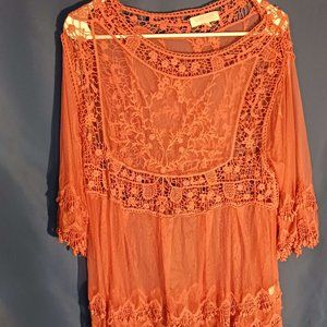 Pink Rebellion XL Top